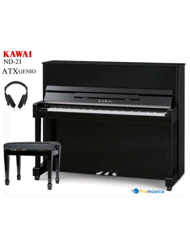 Kawai ND-21 Negro pulido