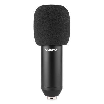 VONYX CM400B MICROFONO DE ESTUDIO DE CONDENSADOR NEGRO