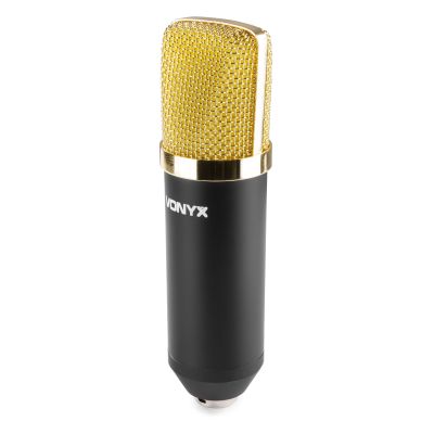 VONYX CM400B MICROFONO DE ESTUDIO DE CONDENSADOR NEGRO