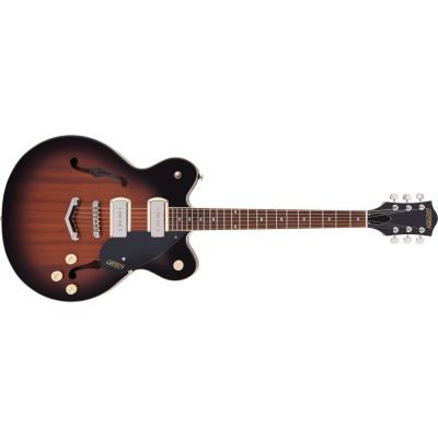 Gretsch G2622-P90 Streamliner Center Block Double-Cut P90 with V-Stoptail, Laurel Fingerboard, Havana Burst
