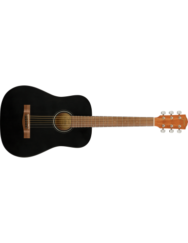 Fender FA-15 Acústica 3/4 Negra con funda