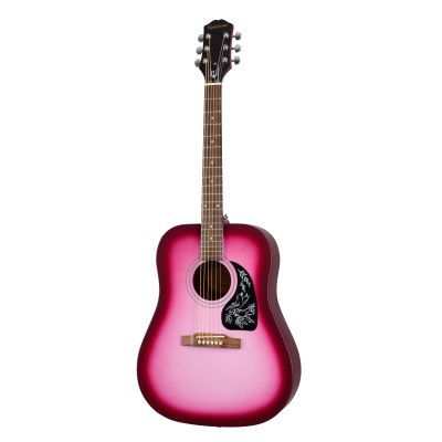 Epiphone Starling Hot Pink Pearl Acústica