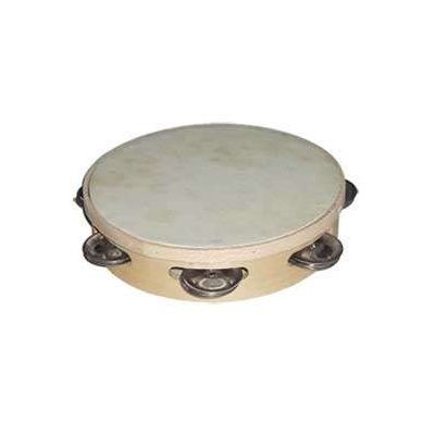 SAMBA 472SM Pandereta Ø25cm sencilla con sonaja de acero inoxidable