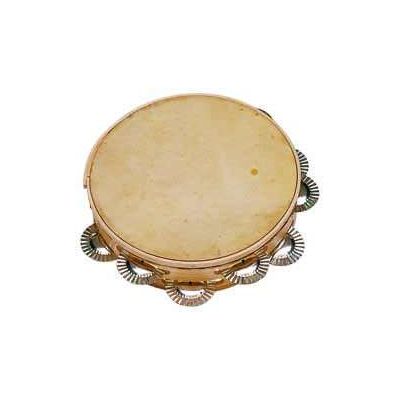 SAMBA 494SM Pandereta Ø20 cm, gallega, doble, sonaja acero inoxidable
