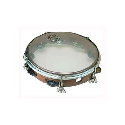 SAMBA 586SM Pandereta Ø30.5 cm parche poliéster, madera, sencilla