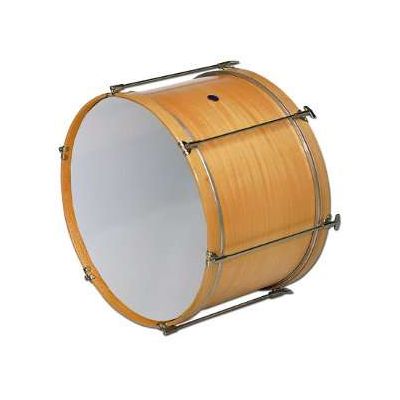 SAMBA 931SM Bombo Ø55x40 cm, natural, parche poliéster, 8 tensores
