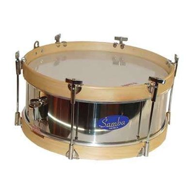 SAMBA 954SM Tambor cadete de Ø35.6 cm/14", acero inoxidable, 6 tensores