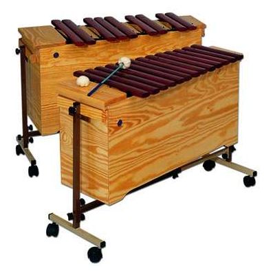SAMBA 3442SM Xilófono bajo, Palo rojo, Do1-La2, cromático