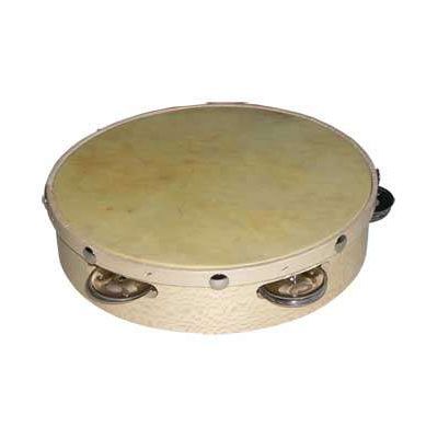 SAMBA 4892SM Pandereta Ø20cm Tuna, sonaja acero inoxidable