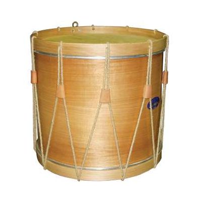 SAMBA 9686SM Timbal tradicional de madera, Ø 45.7 cm/18" x 40 cm altura, cuerda