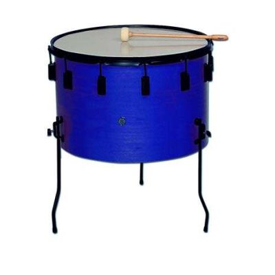 SAMBA 970BSM Timbal azul Ø35 x 22 cm, parche poliéster