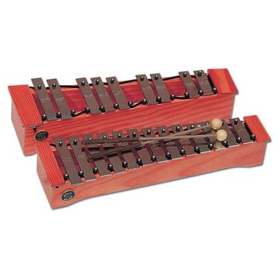 SAMBA 3302RSM Carrillón soprano (Do3-La4) rojo