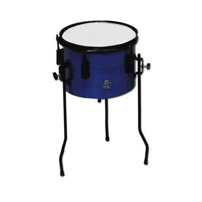 SAMBA 972BSM Timbal azul Ø25 x 18 cm, parche poliéster
