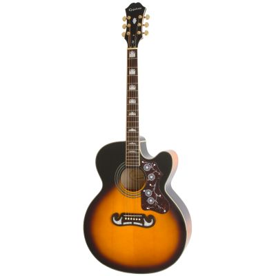 Epiphone EJ-200SCE Vintage Sunburst