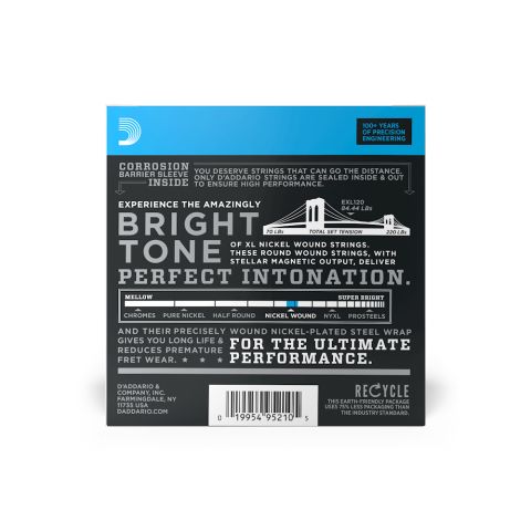 DADDARIO EXL120-10P Pack de 10 Juegos