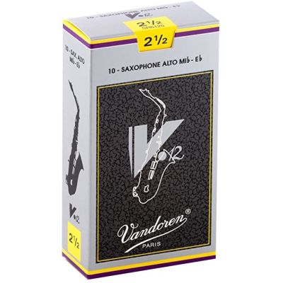VANDOREN SR6125 CAÑAS SAXO ALTO Nº V-12 Nº 2 1/2  ( CAJA 10 UNID. )