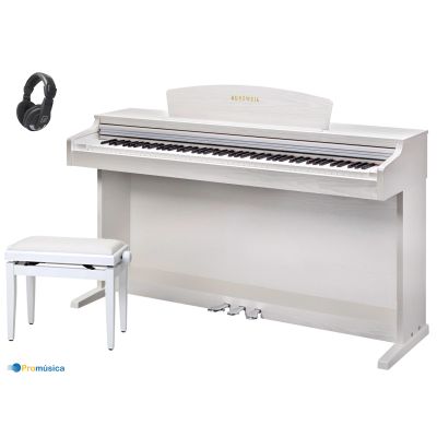 Pack Kurzweil M-115 Blanco + Banqueta Regulable
