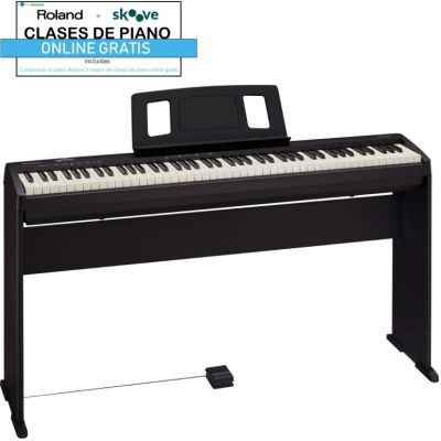 PACK ROLAND FP-10 BK + SOPORTE MADERA en Promúsica