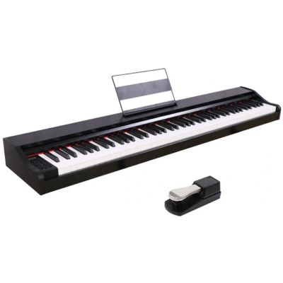 Teclado de 88 teclas sensitivas para estudio de pianos 2