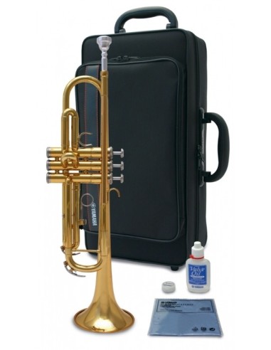 Yamaha YTr335 con estuche y accesorios. Trompeta.