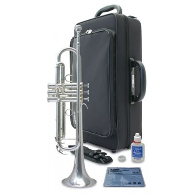 Yamaha ytr4335 en plata con estuche y accesorios