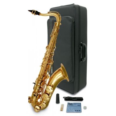 Yamaha saxo tenor YTS280 dorado con estuche y accesorios