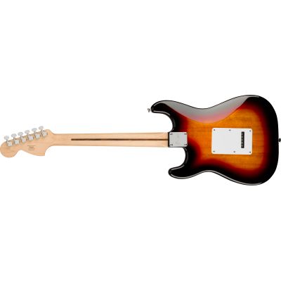 Squier Affinity Series™ Stratocaster®, Laurel Fingerboard, White Pickguard, 3-Color Sunburst 2