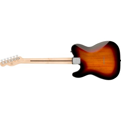 Squier Affinity Series™ Telecaster®, Maple Fingerboard, Black Pickguard, 3-Color Sunburst 2