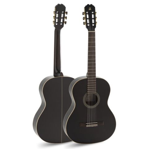 GUITARRA ADMIRA LUNA bk CONSERVATORIO negra mate