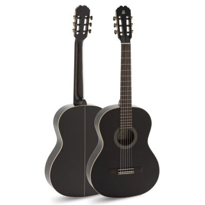 GUITARRA ADMIRA LUNA bk CONSERVATORIO negra mate