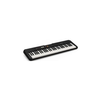 CASIO CT-S200BK con 61 Teclas en Color Negro. Alimentador Incluido