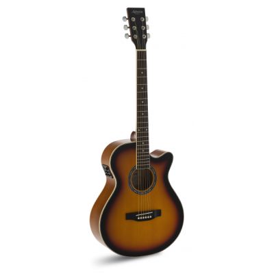 GUITARRA ACÚSTICA ADMIRA INDIANA SATINADA SOMBREADA 2