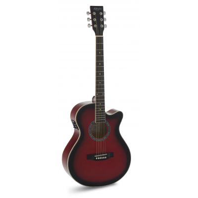 ACÚSTICA ADMIRA INDIANA MINI JUMBO ROJA