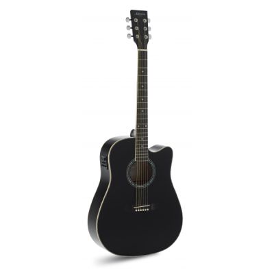 ACÚSTICA ADMIRA TENNESSEE DREADNOUGHT NEGRA BRILLO