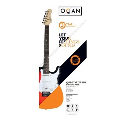 OQAN QGE PACK DE GUITARRA ELECTRICA CON AMPLIFICADOR