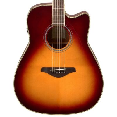 YAMAHA FGC-TA BROWN SUNBURST cuerpo