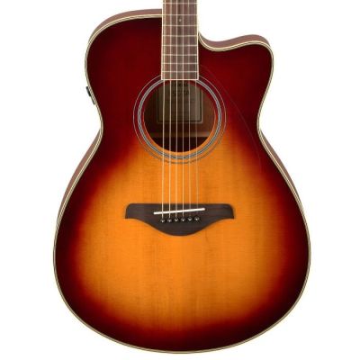 YAMAHA FSC-TA BROWN SUNBURST TRANSACOUSTIC CUERPO
