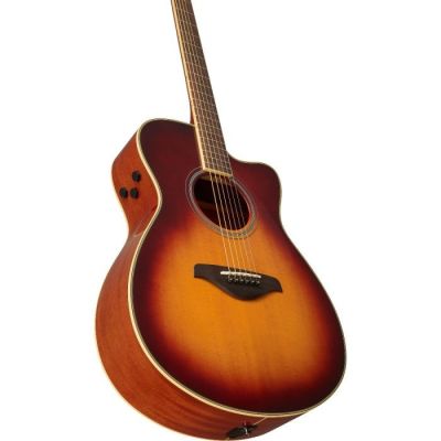 YAMAHA FSC-TA BROWN SUNBURST TRANSACOUSTIC PERFIL