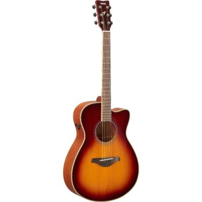 YAMAHA FSC-TA BROWN SUNBURST TRANSACOUSTIC PREVIO