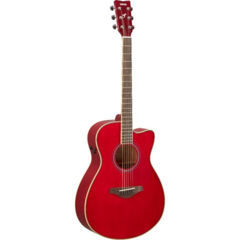 YAMAHA FSC-TA RUBY RED TRANSACOUSTIC PREVIO