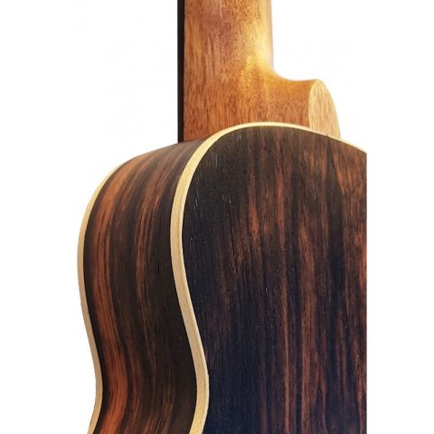 EGMOND C380.108 UKELELE SOPRANO EBANO TRASERA