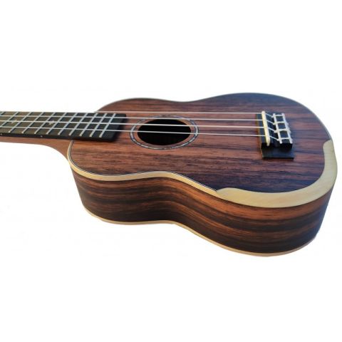 EGMOND C380.108 UKELELE SOPRANO EBANO PERFIL