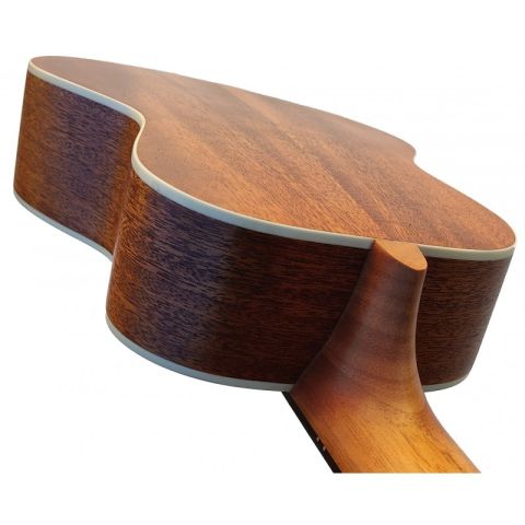 EGMOND C380.106V UKELELE SOPRANO CAOBA MACIZO TRASERA
