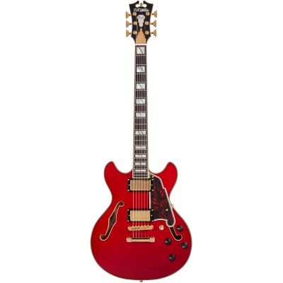 D'Angelico Excel Mini DC Trans Cherry Japan