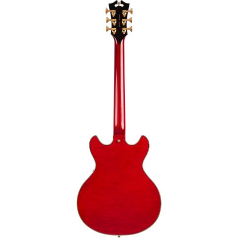 D'Angelico Excel Mini DC Trans Cherry Japan back