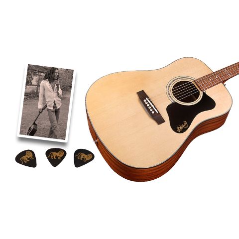 Guild A-20 Bob Marley Signature Dreadnought