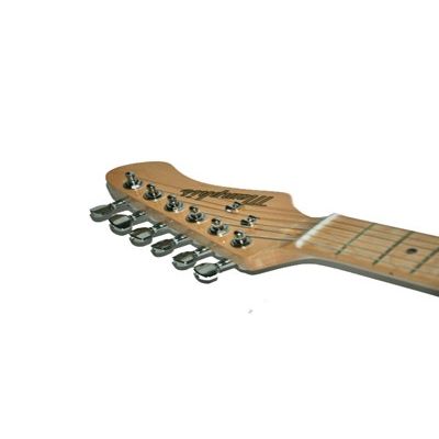Guitarra electrica stratocaster mini cadete Squier Memphis 19st negro