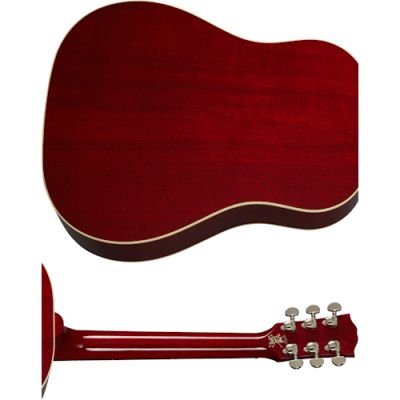 Gibson Slash J-45 Vermillion Burst con Estuche