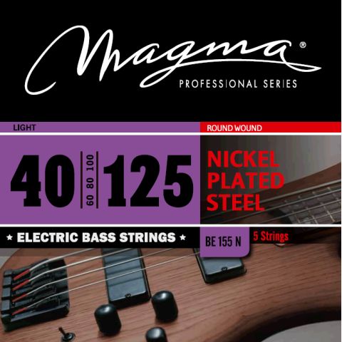Magma BE155N Juego 5 Cuerdas Bajo...