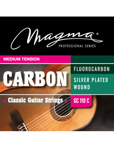 Magma GC110C Juego Cuerdas Clásica Carbon Medium Tension